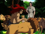 After mutating into a feral creature, James Reeves (Spiderman: The Animated Series) may have gain the ability to control over jungle beasts...