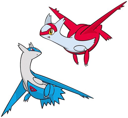 Pokemon latios latias