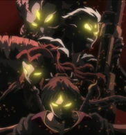 The Four War Gods (InuYasha) were four powerful Daiyōkai. Although strong with their demonic power diminished, their Power Spheres grant them their true powers, making overwhelmingly strong for any lesser being.