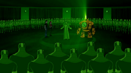 Clockwork (Ben 10) viewing the past