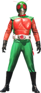 Hiroshi Tsukuba (Kamen Rider Showa Era) as Skyrider.