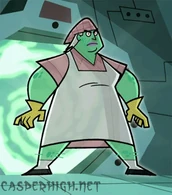 Lunch Lady Ghost.gif (43 KB) The Lunch Lady Ghost (Danny Phantom) has control over every kind of food, predominantly meat, which she can use to attack to her opponents