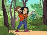 The Monkey Talisman (Jackie Chan Adventures) can transform anyone and anything into any kind of animal and it can also revert the person or object back to normal completely.
