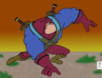 Due to his mysterious past and him being from "Somewhere else", Quest (World of Quest) is outside the rules of the world of Odyssia and as such is only one who can successfully recover the shattersoul sword and prevent the resurrection of Shadow Seed.