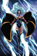 Ororo Munroe/Storm (Marvel Comics) can manipulate the weather in various ways...