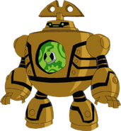 Clockwork (Ben 10) is able to fire Time Rays from his hands or chest that can send a person through time.