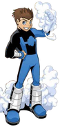 Jack Power/Mass Master (Marvel Comics) can enter a cloud like form.