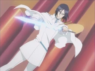 Uryū Seele Schneider.jpg (88 KB) Uryū Ishida (Bleach) using the Seele Schneider, the only traditional Quincy weapon that possesses a blade, with vibrating spiritual particles that sever target particles and absorb them for self-empowerment.