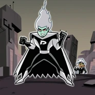 Dark Danny (Danny Phantom), the fusion of the ghost halves of Danny Phantom and Vlad Plasmius.