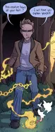Due to his link with his spirit partner, Lucifer, Richard Spender (Paranatural) can gain control of light.