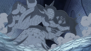 Pica (One Piece) can assimilate any stone into his own body, becoming and controlling all stone in the area.