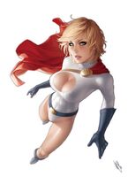 Power Girl (DC Comics), another female Kryptonian.