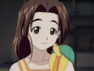 Mutsumi Otohime (Love Hina) is fluent in Turtlese, the language of turtles.