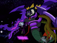 Monster Kevin (Ben 10 Reboot) possesses Skunkmoth's flight.