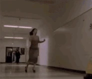 Angelus speed feat.gif (7.27 MB) ...beats Jenny to the top of the steps of Sunnydale High despite having been slowed down from the opposite direction...