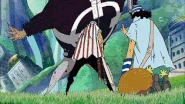 Motion Bestowal by Kuma.gif (1,014 KB) Bartholomew Kuma (One Piece) Nikyu Nikyu no Mi powers allowed him to send others flying to any location he has visited before through his hands.