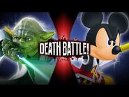 Yoda VS King Mickey (Star Wars VS Kingdom Hearts) - DEATH BATTLE!-2