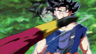 Ultra Instinct.gif (2.97 MB) ..., giving him automatic and instantaneous reaction to any threat with the most suitable and seamless means to defend and attack.