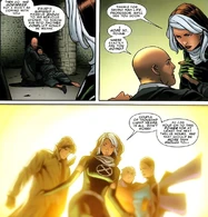 Ann Marie LeBeau/Rogue (Marvel Comics) using Legion's absorbed power to find Rachel Summers after her disappearance...