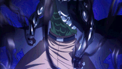 Gajeel Redfox (Fairy Tail) Iron Shadow Dragon Mode.gif