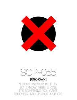 SCP Archives on X: SCP-055 [UNKNOWN]