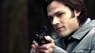 An excellent marksman, Sam Winchester (Supernatural) can easily outshoot trained humans and put down deadly of supernatural creatures with his signature Taurus Model 99.