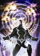 Black Bolt (Marvel Comics) draws strength from ambient electrons and particles.