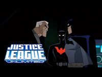 Batman meets Batman Beyond and old Bruce Wayne - Justice League Unlimited-2