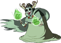The Lich (Adventure Time) is a primordial monster old enough to know what existed before the birth of time itself and cares only about exterminating all life, everywhere.