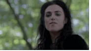Morgana (Merlin) casts a glamour spell on Guinevere to transfigure her into a deer.
