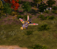 A Mecha Tengu (Command & Conquer: Red Alert) as a Jet Tengu.