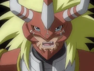 Agunimon (Digimon Frontier) is the Human Spirit of Flame.