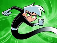 After an accident with an unpredictable portal between the human world and the supernatural "Ghost Zone", Danny Phantom (Danny Phantom) was turned into a half-ghost