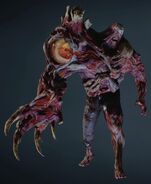 As William became increasingly injured during his fights with Leon S. Kennedy and Claire Redfield, the G-virus rapidly healed and evolved his body to that a clawed juggernaut...