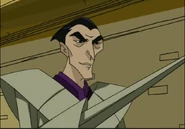 Kuniko Kasahara (Jackie Chan Adventures) become Origami after he found an enchanted piece of paper.