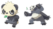 Pancham and Pangoro (Pokémon)