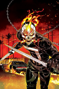 Robbie Reyes/Ghost Rider (Marvel Comics) is very skilled in wielding his chains & chained weapons in various ways...