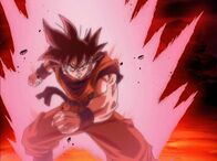 Son Goku (Dragon Ball) can move so fast he creates afterimages.