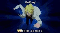 Sanji's Diable Jambe (One Piece)