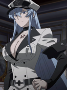 Esdeath (Akame ga Kill) is a brilliant general and a master of psychological warfare.