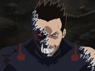 Greed (Fullmetal Alchemist) can harden his skin by rearranging the carbon in his body either to make his skin as hard as diamond or as soft as charcoal.
