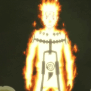 Naruto's Nine Tails Chakra Mode