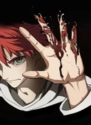 Yoichi Sakagami (The Death of Kindness) can rapidly heal himself and regrow his organs back.