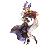 Due to her powerful eyesight and being a member of The Eternals, Tweyen/Song (Granblue Fantasy) is one of the most talented and powerful archers throughout the skies.