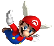 Wing Mario.png (236 KB) Wing Cap Mario (Super Mario Bros) can soar through the skies.