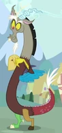 Discord's (My Little Pony Series) body is chaotic.