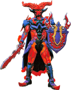 Blagel/Isamu Ozu ((Mahou Sentai Magiranger) in his true form.../Leanbow (Power Rangers Mystic Force) in Ancient Mystic Mode...