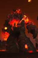 Lord Rhyolith (Warcraft) can generate lava beings from stepping on volcanoes.