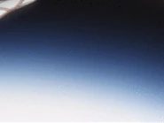 Rukia Kuchiki (Bleach) using Tsugi no mai, Hakuren to generate a large beam of freezing cold.