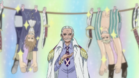 The Great Staff, Tsuru (One Piece) is one of the Marines' greatest tacticians.